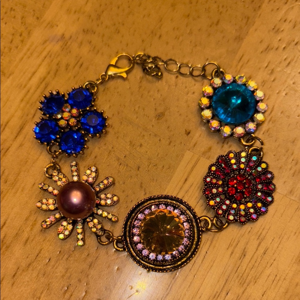 Colorful Gemstone Bracelet